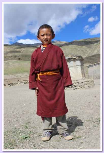 Ein Kindergartenschueler, Jigme Norbu.JPG